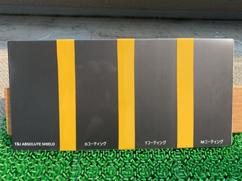 Immediately after application ? comparison panels